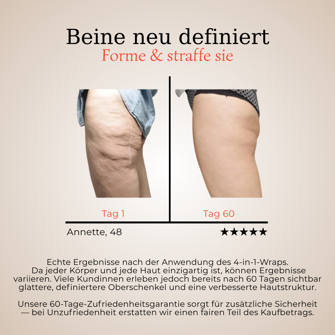 DEFINORA™ Thigh | Dual-Wellenlängen Rotlicht-Beinwrap mit 3-Lagen-Lift-Technologie™