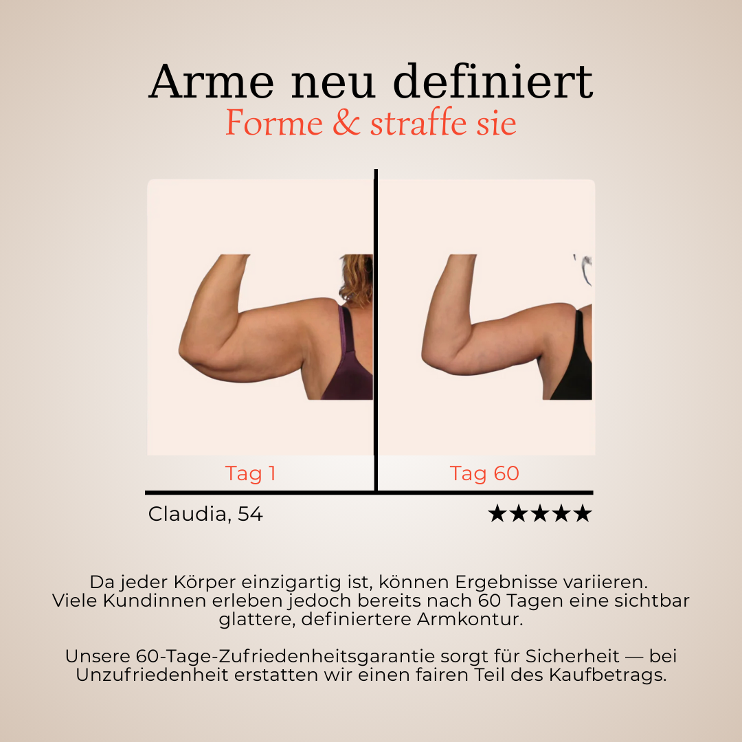 DEFINORA™ Arm | Dual-Wellenlängen Rotlicht-Armwrap mit 3-Lagen-Lift-Technologie™