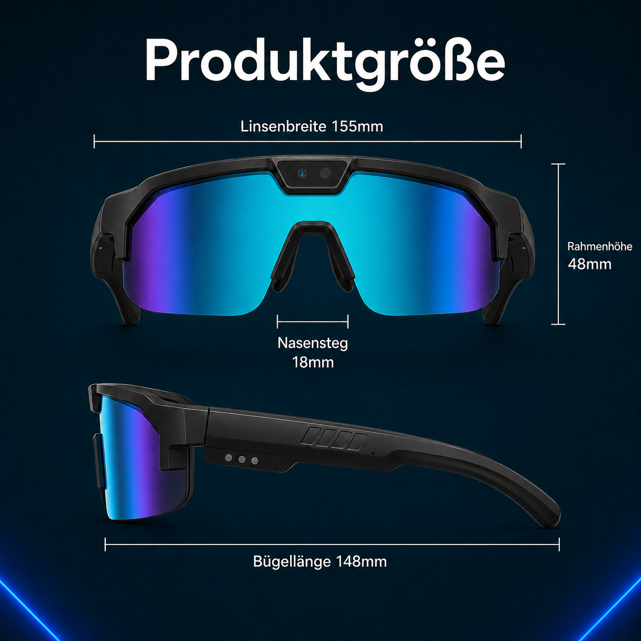 Vexors Sport – KI-Kamera-Brille